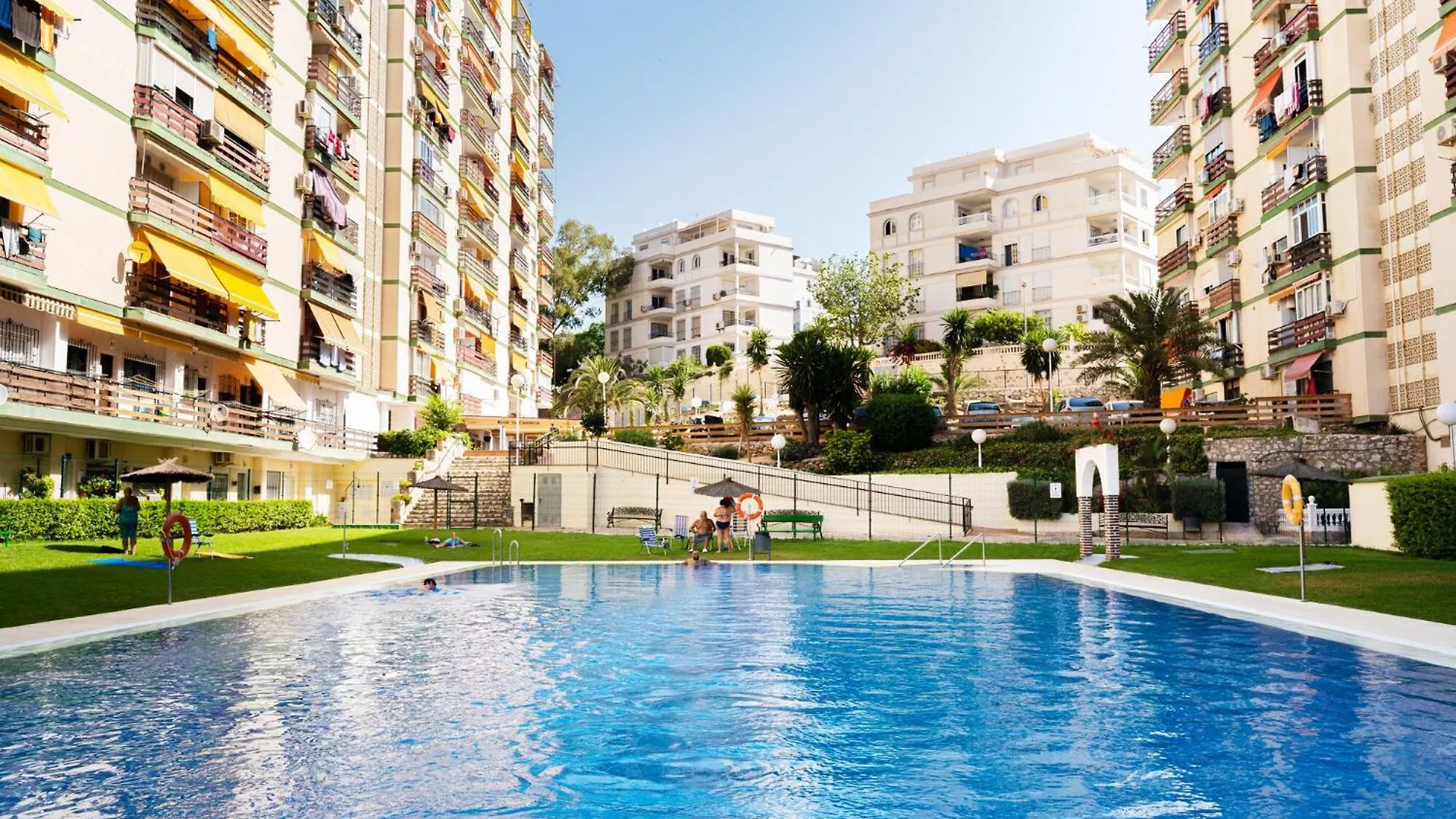 Nac8 - Bonito Apartamento Con Vistas Al Mar 2 Dormitorios, Wifi, 3 Piscinas, Playa A 250 Metros 贝纳尔马德纳